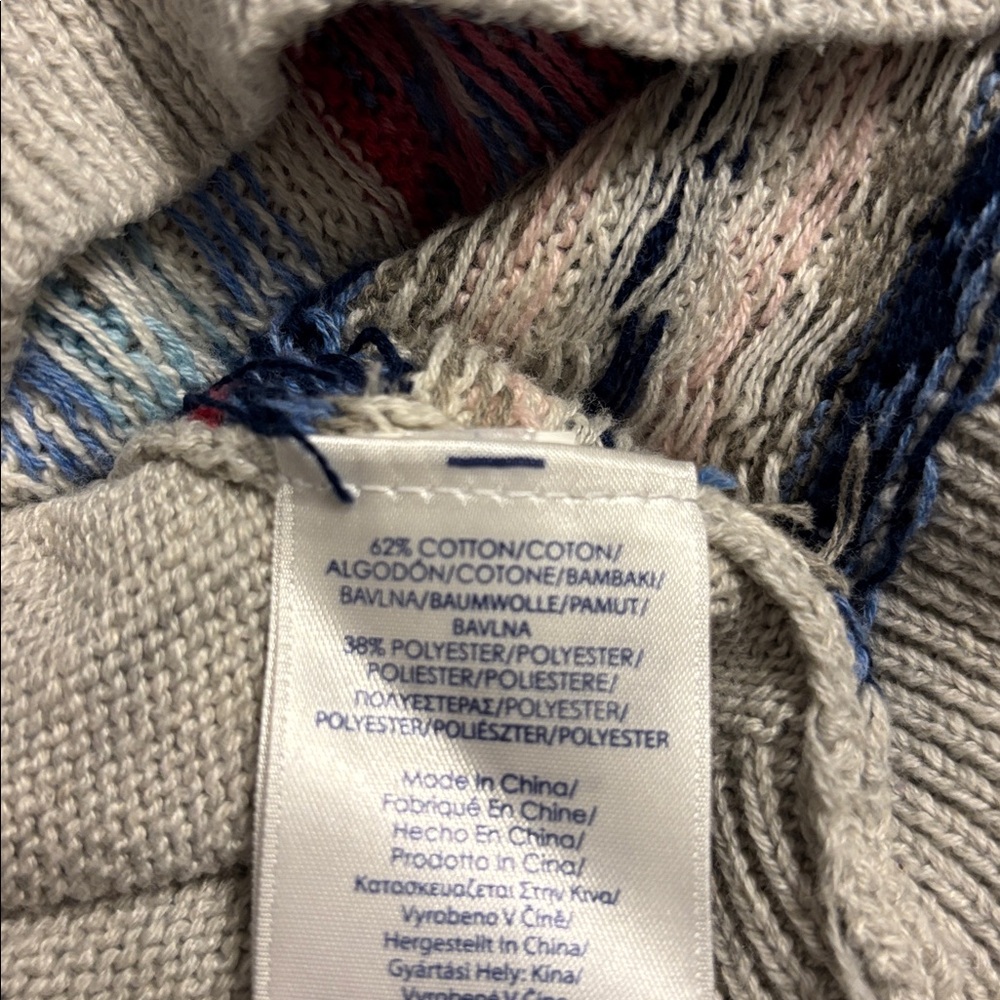 Chaps Snowflake Sweater - Picture 8 of 9
